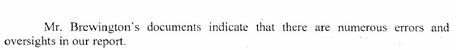 Numerous Errors